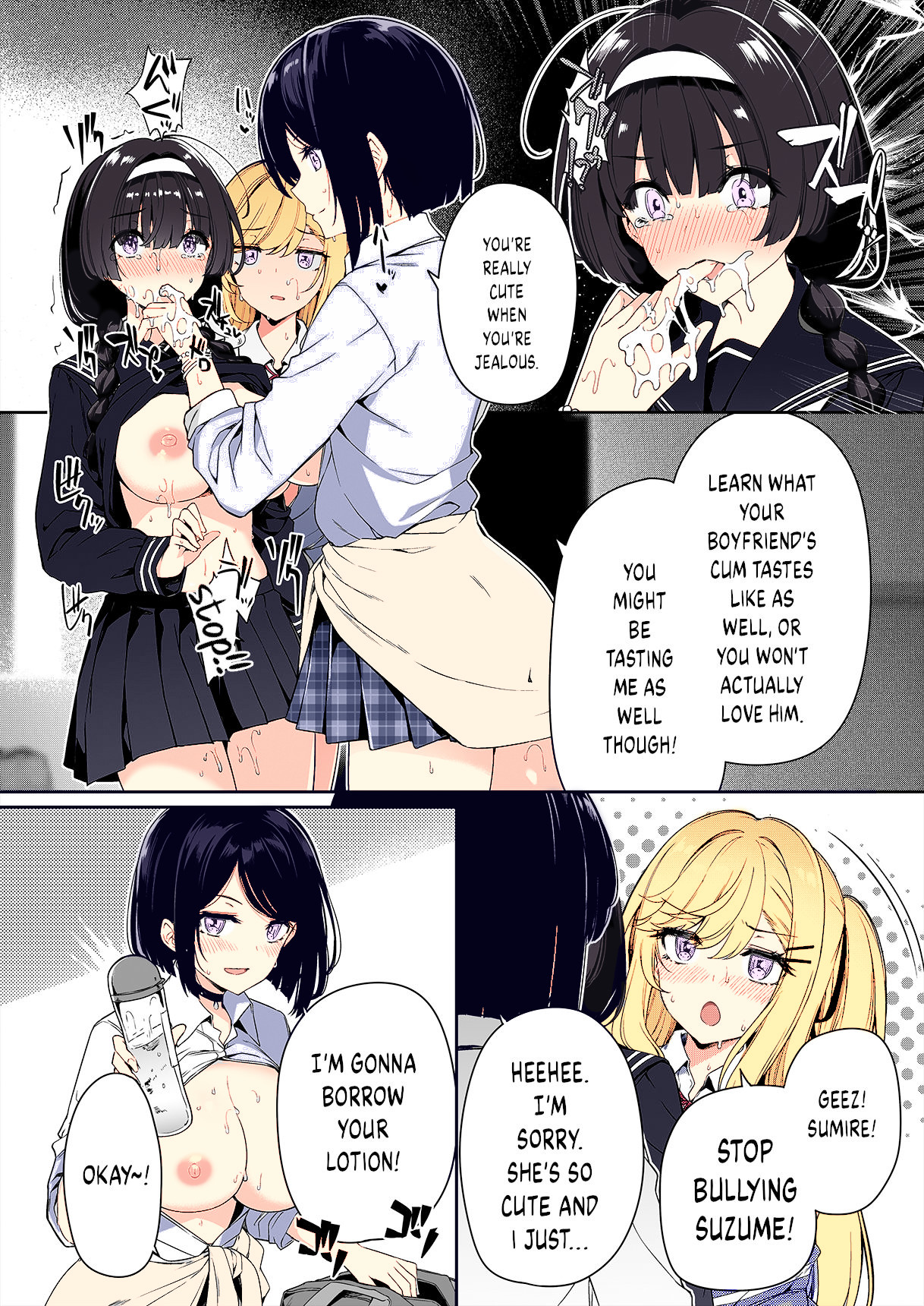 Hentai Manga Comic-A Story of the Asocial Couple And Gal Girls Sex Training-Read-26